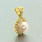 Vintage Estate Classic 14K Yellow Gold Cultured Pearl Diamond Halo Three Piece Set