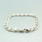 Lustrous 925 Sterling Silver Gucci Link Design 8 in bracelet  Jewelry