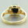 Vintage Ladies 10K Yellow Gold Opal Diamond 0.70CTW Cocktail Ring Jewelry 