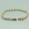 Vintage Estate 14K Yellow Gold Pear Cut Lolite 2.75CTW 7" Statement Bracelet 