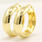 NEW Classic 14K Yellow Gold Smooth High Polished Hollow Hoop Earrings