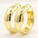 NEW Classic 14K Yellow Gold Smooth High Polished Hollow Hoop Earrings