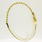 Estate Vintage Michael Anthony Mother of Pearl 14K Yellow Gold Rope 7" Watch