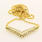 Retro Vintage Estate 14K Yellow Gold Diamond 18" Rope  Necklace