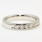 Stunning Ladies 14K White Gold Diamond 0.56CTW Ring Band Jewelry