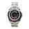 Men's Bulova Precisionist 96B133 Champlain Black Dial Titanium Silver Tone Watch