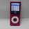 Apple Pink iPod Nano 4th Generation MP3 Player MB735LL 8GB 