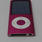 Apple Pink iPod Nano 4th Generation MP3 Player MB735LL 8GB 