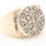 Fine Antique Estate Mens 10K Yellow Gold Rough Natural Diamond 1.50CTW Ring