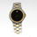 Authentic Movado Museum 81.E2.887.2 Stainless Two Tone Black Dial Swiss Dress Watch