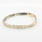 Modern Estate 14K Two Tone Yellow and White Gold Elephant Nature Bracelet