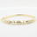 Estate Vintage Retro 14K Yellow Gold Diamond 2.25CTW Statement Bangle 