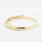 Estate Vintage Retro 14K Yellow Gold Diamond 2.25CTW Statement Bangle 