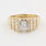 Modern Estate Ladies 14K Yellow Gold Marquise Cut Diamond 0.60CTW Right Hand Ring Jewelry