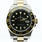 Authentic Rolex GMT Master ll 18K  Yellow Gold Stainless Steel Mens Watch