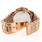 Michael Kors Runway Rose Gold Stainless Steel Chronograph MK5128 Women Watch