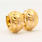Classic Estate Ladies 18K Yellow Gold Huggie Hoop Earrings 