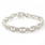 Classic Ladies Vintage Estate 14K White Gold Diamond 2.25CTW 7 Inch Bracelet