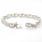 Classic Ladies Vintage Estate 14K White Gold Diamond 2.25CTW 7 Inch Bracelet