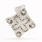 Modern Estate 14K White Gold Diamond 0.35CTW Ornate Locket Pendant