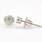 NEW Classic 14K White Gold Diamond Stud Screw Back Earrings