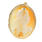 Vintage Estate 10K Yellow Gold Cameo Diamond Pin Pendant Jewelry