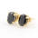 Elegant Ladies 14k Yellow Gold Black Onyx Pendant & Earrings Jewelry Set