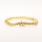Classic Ladies Estate 14K Yellow Gold Diamond 3.10CTW Tennis Bracelet Jewelry