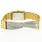 Caravelle by Bulova Women's 44L107 Rectangle Yellow Gold Toned Bracelet Watch