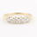 Estate Vintage 14K Yellow Gold Diamond 0.85CTW Wedding Ring Duo Set