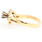 Estate Vintage 10K Yellow Gold Diamond 0.30CTW Heart Anniversary Wedding Ring Set 