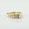 18K Fine Yellow Gold Wedding Engagement Diamond Ring Totaling 1.68 Carats 