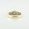 18K Fine Yellow Gold Wedding Engagement Diamond Ring Totaling 1.68 Carats 