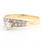 Classic Ladies Vintage 14K Yellow Gold Diamond 0.50CTW Engagement Ring 