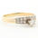 Classic Ladies Vintage 14K Yellow Gold Diamond 0.50CTW Engagement Ring 