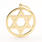 Vintage Estate 14K Yellow Gold  Star of David 40MM Pendant Jewelry