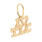 Estate 14K Yellow Gold I Heart TLC 15MM Pendant Charm