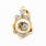 Estate 18K Yellow Gold Chinese Zodiac Year of The Pig Moving Diamond Pendant