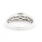 Classic Modern 14K White Gold Princess Cut Diamond Wedding Ring Duo Set 