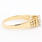 Classic Ladies 14K Yellow Gold Marquise Diamond 0.75CTW Right Hand Ring Jewelry