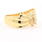 Estate Ladies 18K Yellow Gold Diamond 0.23CTW Cluster Right Hand Ring