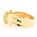 Estate Ladies 18K Yellow Gold Diamond 0.23CTW Cluster Right Hand Ring