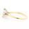 Classic 14K Yellow Gold Marquise Cut Diamond Solitaire 0.40CTW Engagement Ring