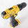 Dewalt 20V Max DCD771 Cordless 1/2" Compact Drill Driver Kit With 2 Batteries
