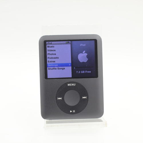 Apple Ipod Nano 3rd Gen 8GB MB261LL A1236 Black MP3 