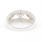 Modern Ladies 14K White Gold  Diamond Rosita Right Hand Ring