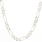 Classic Men's 925 Sterling Silver Figaro 22" Lobster Claw Clasp Chain - NEW