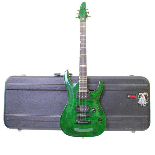 ESP LTD H-201 Dark Green Electric 6 String Guitar H201 + Hard Case