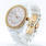 Authentic Versace DV One Automatic Ceramic Rose Gold Diamond Ladies Watch