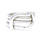 Estate 925 Silver High Polished Coil Ring Size 8